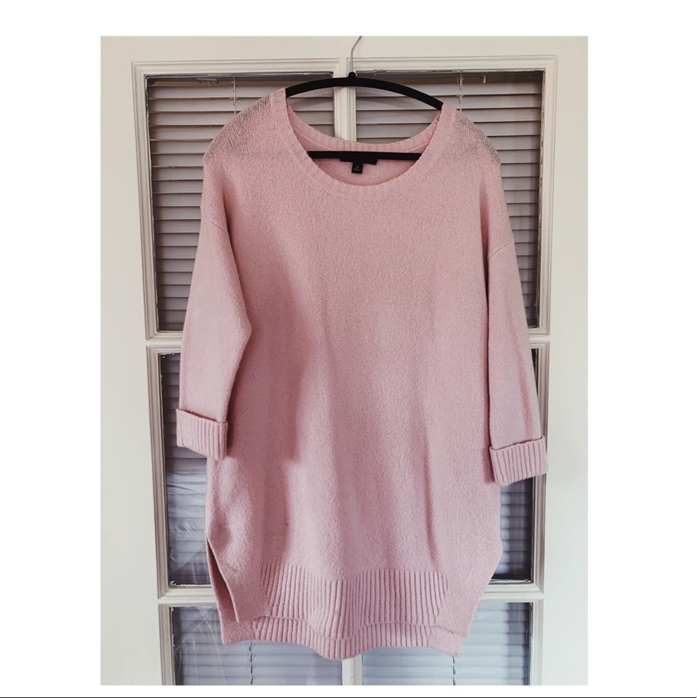 Millennial Pink Ann Taylor sweater